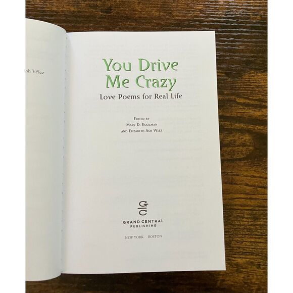 Paper back book You Drive Me Crazy Love Poems For Real Life - Picture 7 of 9